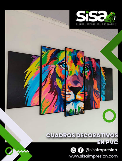 Cuadros Decorativos de PVC Personalizados