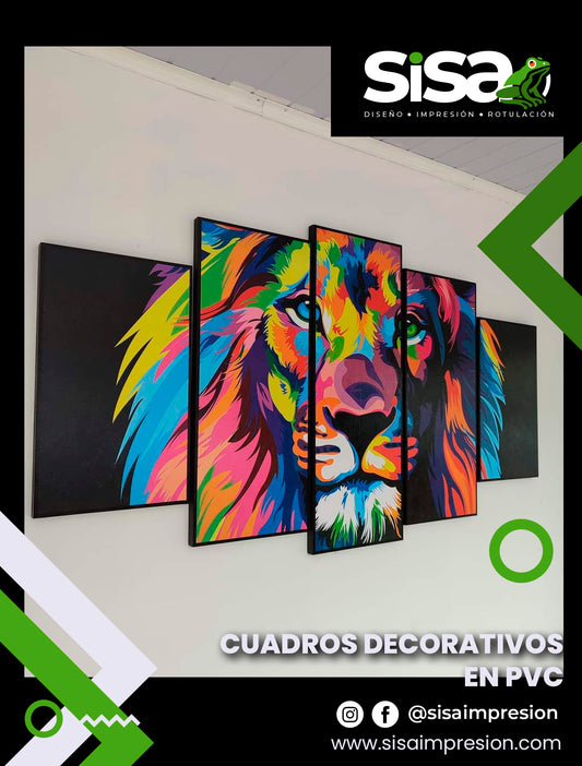 Cuadros Decorativos de PVC Personalizados