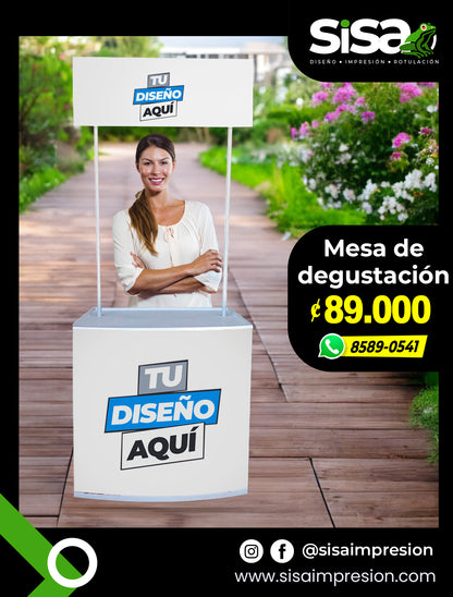 Mesa de Degustación Publicitaria