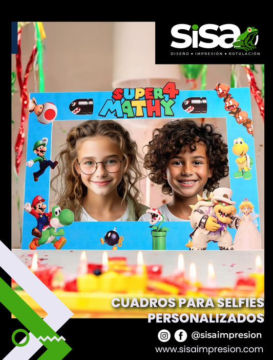 Marco para selfie en PVC